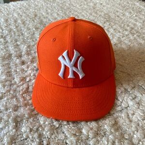 Rare Yankees Candy Corn Copperstown collection Hat
